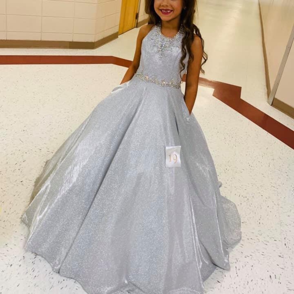 Ritzee Pageant Gown, Girls, Size 6